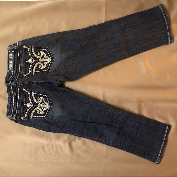 LA Idol Blinded out capris diamonds tons!! - Picture 2 of 5